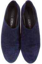 Thumbnail for your product : Opening Ceremony Suede Round-Toe Flats