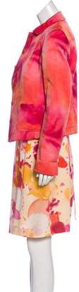 Akris Punto Silk Dress Set Pink Silk Dress Set