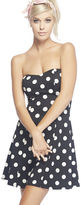 Thumbnail for your product : Wet Seal Polka Dot Tube Skater Dress