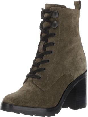 frye green suede boots