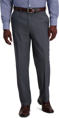 Haggar JM Mens Classic Regular Fit Stretch Sharkskin Suit Pants  Macys