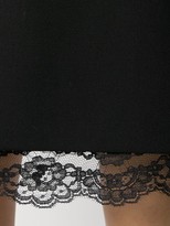 Thumbnail for your product : Dolce & Gabbana Lace-Trim Wool Minidress