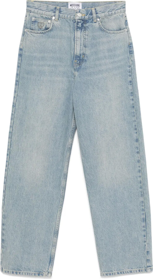 Logo-Patch Jeans