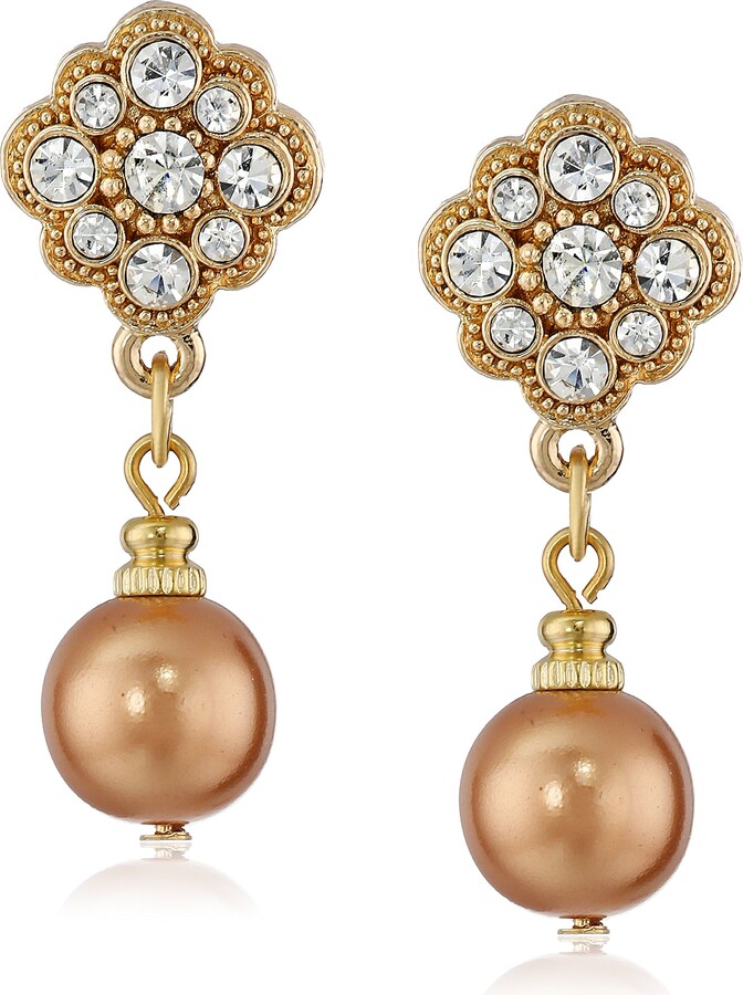 1928 Jewelry Gold Earrings | Shop the world's largest collection of 