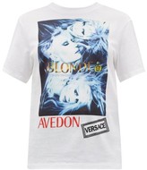 Thumbnail for your product : Versace Logo-print Cotton-jersey T-shirt - White Multi