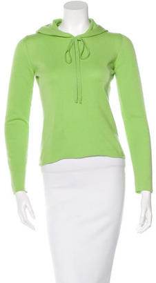 Lucien Pellat-Finet Hooded Cashmere Sweater