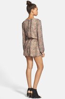 Thumbnail for your product : Mimichica Mimi Chica Keyhole Detail Print Romper (Juniors)