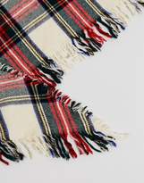 Thumbnail for your product : Polo Ralph Lauren Checked Wool Shawl Scarf