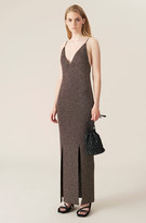 Thumbnail for your product : Ganni Glitter Knit Strap Dress