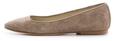 Thumbnail for your product : Anniel Metallic Flecked Pointy Toe Flats