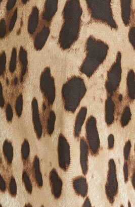 Dolce & Gabbana Leopard Print Ankle Pants