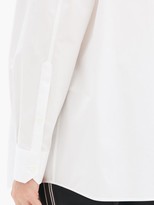 Thumbnail for your product : Valentino Oversized Logo-print Cotton Shirt - White