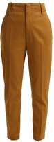Thumbnail for your product : Etoile Isabel Marant Dysart High Rise Cotton Chino Trousers - Womens - Camel