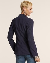 Thumbnail for your product : Chico's Pin Dot Knit Blazer