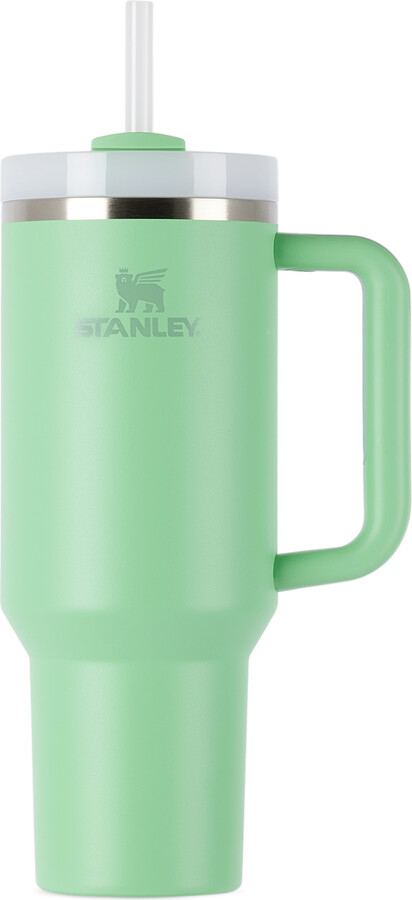 Stanley 40 oz Stainless Steel H2.0 Flowstate Quencher Tumbler Watercolor  Blue