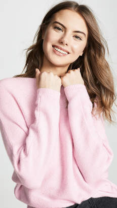 TSE Asymmetrical Drape Cashmere Sweater
