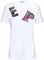 Thumbnail for your product : Emilio Pucci Appliqued Cotton-jersey T-shirt
