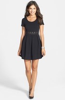 Thumbnail for your product : Painted Threads Laser Cut Skater Dress (Juniors)