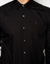 Thumbnail for your product : Peter Werth Poplin Formal Shirt With Concealed Button Down