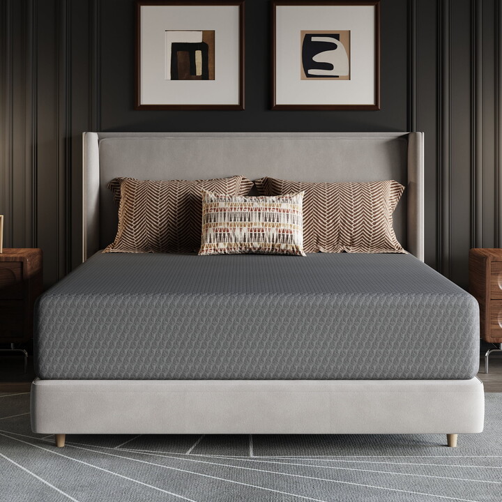 Avenco Lumina 10" Medium Adult Cooling Gel Memory Foam Mattress, King Size