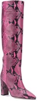 Thumbnail for your product : Paris Texas Snake-Print 100mm Boots