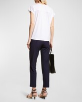 Thumbnail for your product : Eileen Fisher Washable Stretch Crepe Slim Ankle Pant