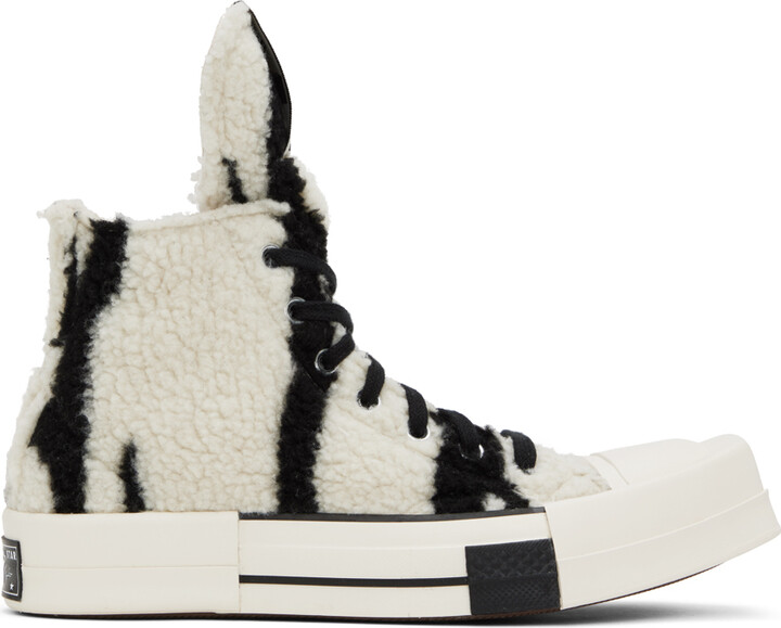 Black White Striped Converse Shoes | ShopStyle