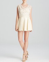 Thumbnail for your product : Alice + Olivia Dress - Julie Leather Flare