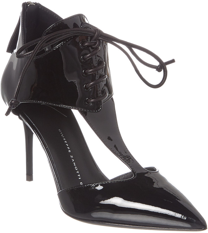 giuseppe zanotti patent leather pumps