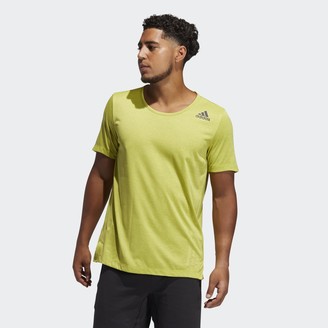 adidas AEROREADY 3-Stripes Flow Primeblue Tee Acid Yellow S Mens -  ShopStyle T-shirts