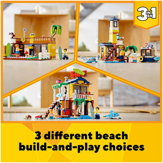 Lego Creator: 3 in 1 Surfer Beach House Building Set (31118)