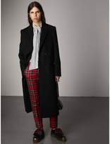 Burberry Tartan Wool Tailored Trouser 