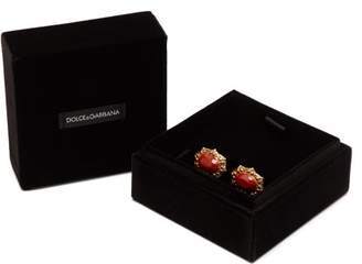 Dolce & Gabbana Baroque Cufflinks - Mens - Gold