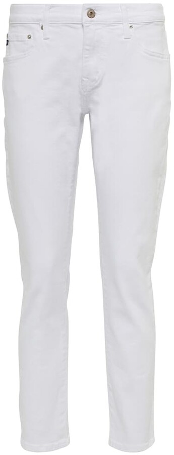AG Jeans Ex-Boyfriend mid-rise slim jeans