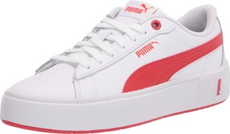 womens puma red