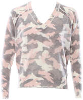 Thumbnail for your product : 27 Miles Malibu Myrtle Camo V Neck Sweater