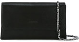Casadei - chain clutch bag - women - satin/Kid Leather - Taille Unique