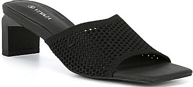 VIVAIA Juliet Stretch Knit Slide Sandals