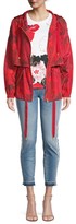 Thumbnail for your product : Escada Sport Floral-Print Windbreaker Jacket