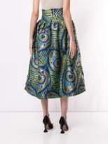 Thumbnail for your product : Manish Arora Psychedelic Heart Print Skirt