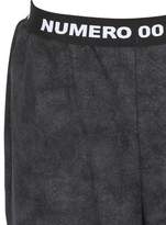 Thumbnail for your product : Numero 00 Marble Effect Cotton Shorts