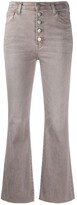 Thumbnail for your product : J Brand Cropped Flared Trousers
