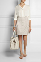 Thumbnail for your product : Burberry Stretch cotton-blend mini skirt
