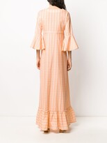 Thumbnail for your product : C�Est La V.It Bell-Sleeves Maxi Dress
