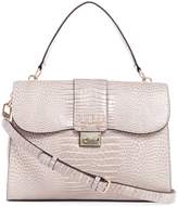 Thumbnail for your product : GUESS Cleo Croc Top Handle Bag
