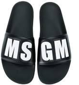 Thumbnail for your product : MSGM logo embossed slides