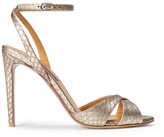 Thumbnail for your product : Collection Kandice Metallic Snakeskin Sandal