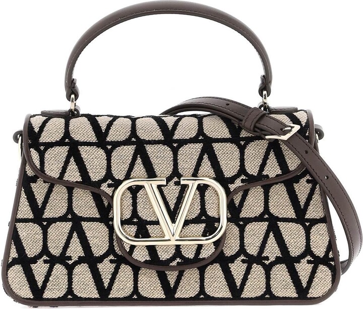 Valentino Garavani Toile Iconographe Handbag - ShopStyle Shoulder Bags