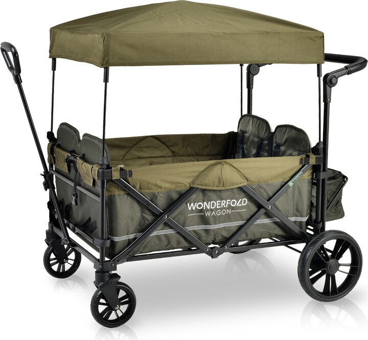 WonderFold Wagon WonderFold X4 Push & Pull Quad Stroller Wagon
