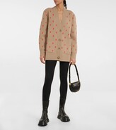 Thumbnail for your product : Burberry Monogram wool-blend cardigan